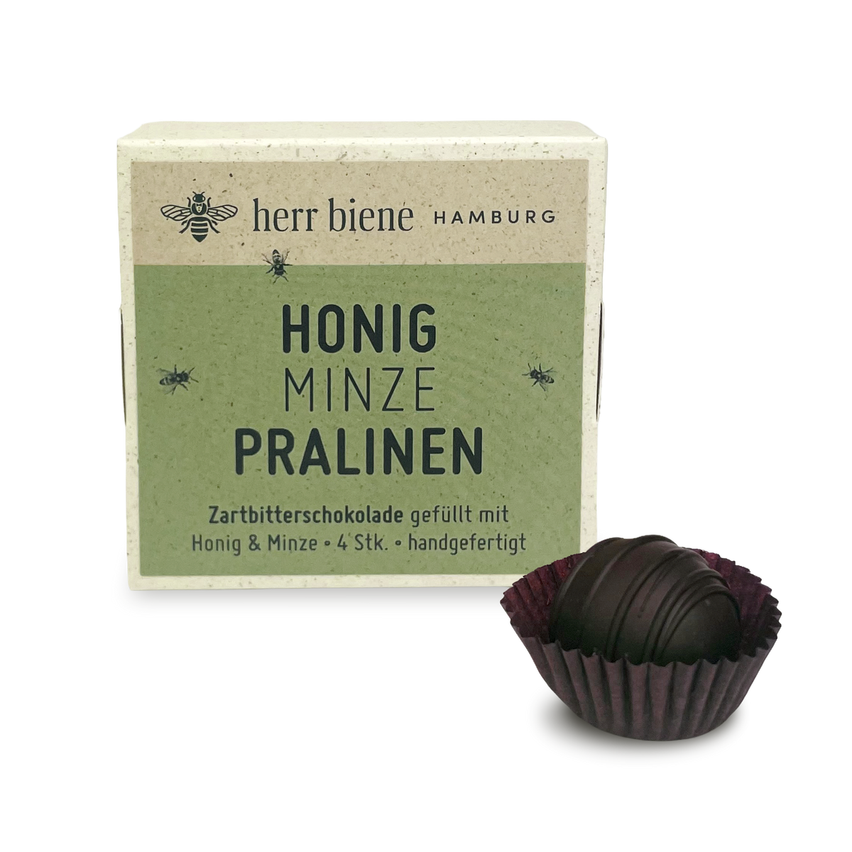 4 Honigpralinen in 8 Sorten - kleine Genussmomente zum verschenken