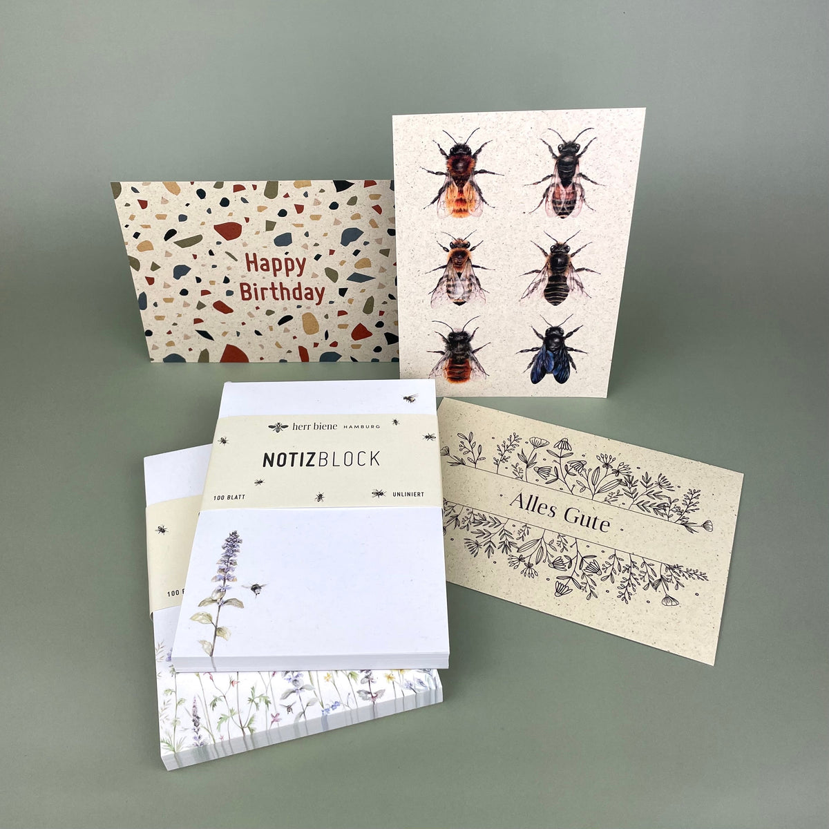 Papeterie für Bienenfreunde