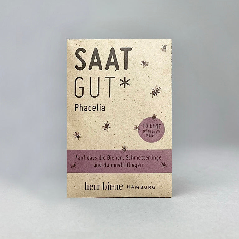 Saatgut Phacelia für Bienen und Insekten