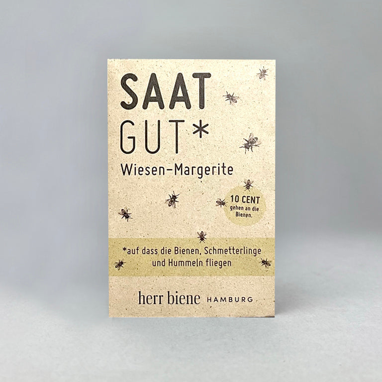 Saatgut Wiesen-Margerite für Bienen und Insekten