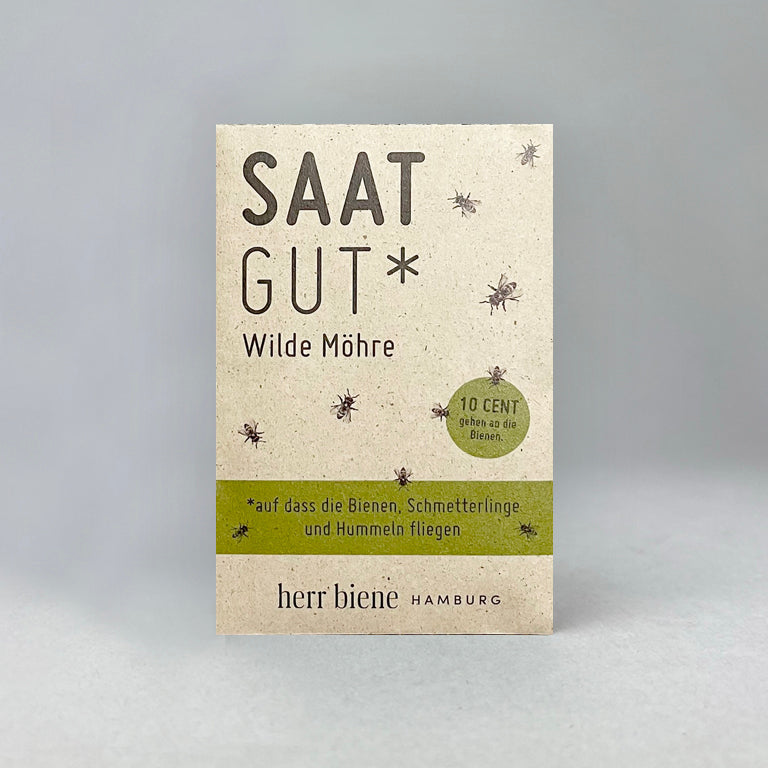 Saatgut Wilde Möhre für naturnahe Gärten